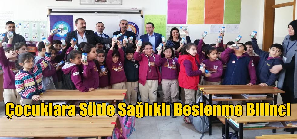 Çocuklara Sütle Sağlıklı Beslenme Bilinci