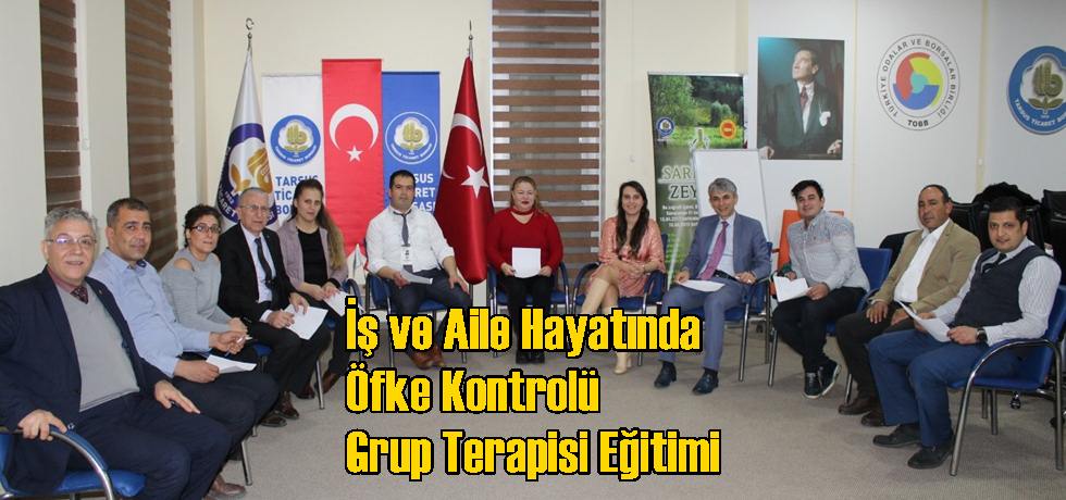 İş ve Aile Hayatında Öfke Kontrolü Grup Terapisi Eğitimi