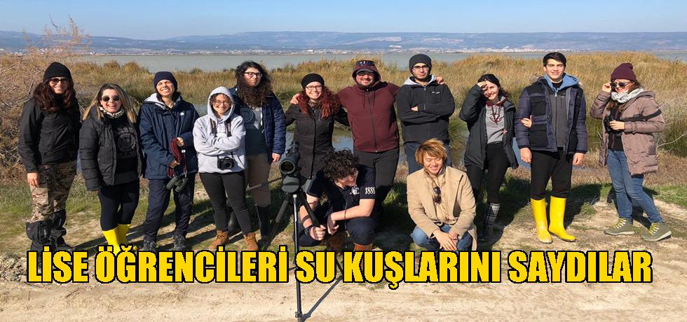 Lise Öğrencileri Su Kuşlarını Saydılar