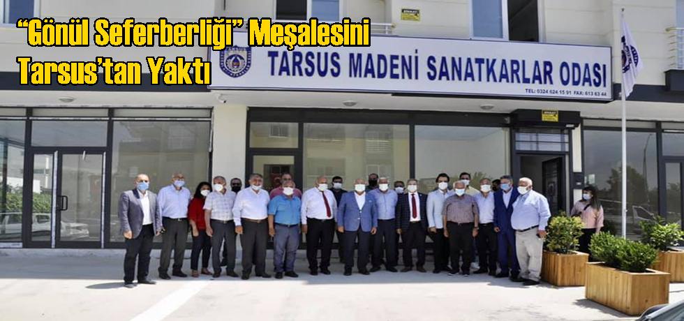 İYİ Parti GİK Üyesi Burhanettin Kocamaz “Gönül Seferberliği” Meşalesini Tarsus’tan Yaktı