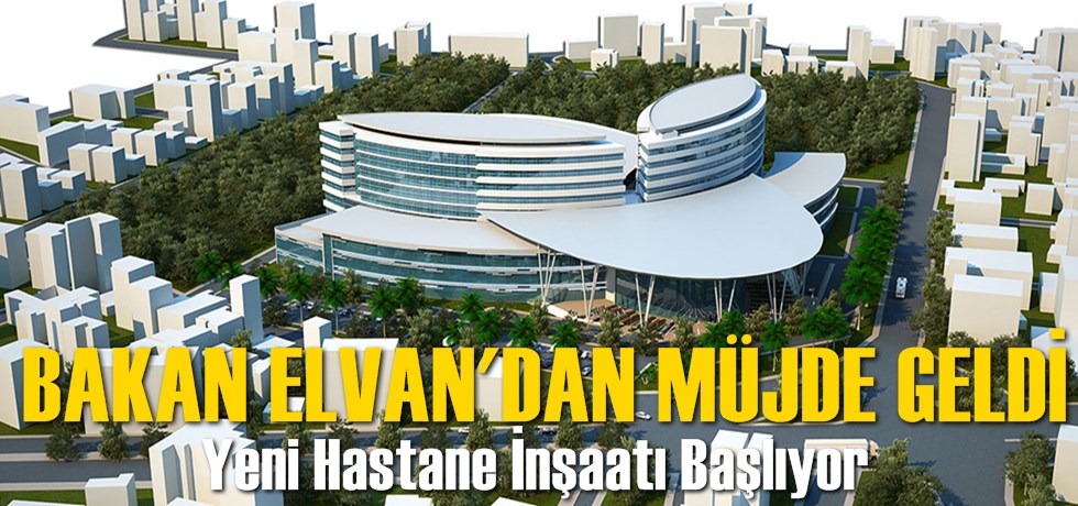   Tarsus Devlet Hastanesi'nin İnşaatı Başlıyor