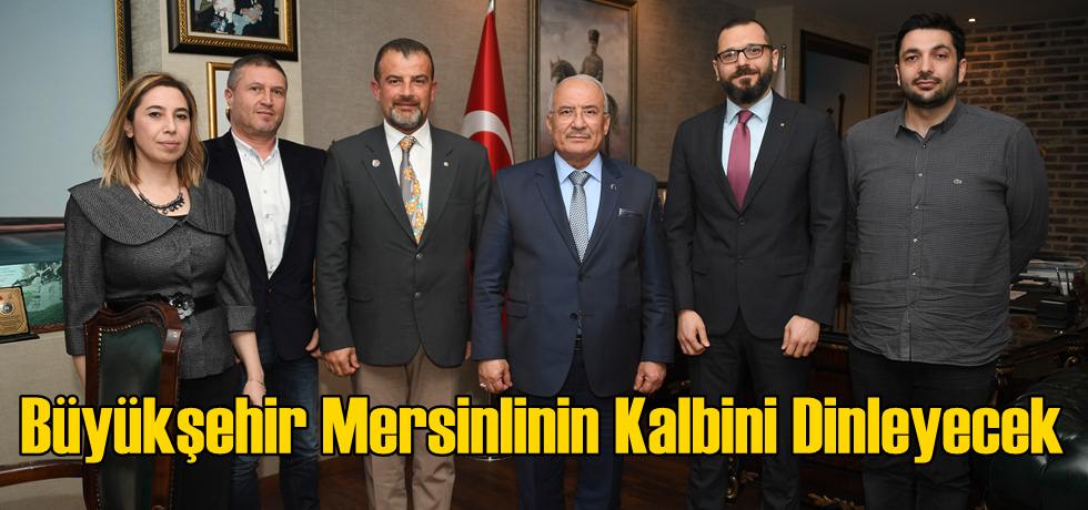 Büyükşehir Mersinlinin Kalbini Dinleyecek