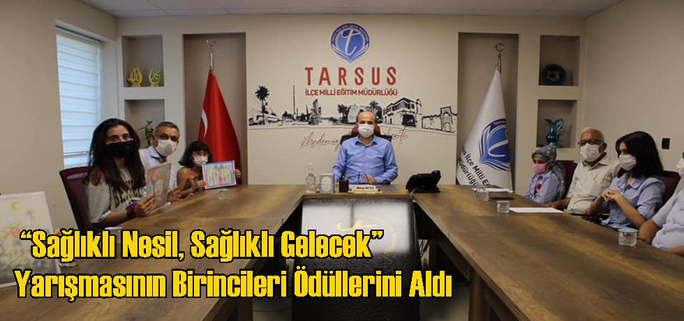 “Sağlıklı Nesil, Sağlıklı Gelecek” Yarışmasının Birincileri Ödüllerini Aldı